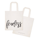 Fearless Gym Cotton Canvas Tote Bag
