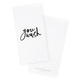 You Wash and I'll Dry Kitchen Tea Towel, 2-Pack