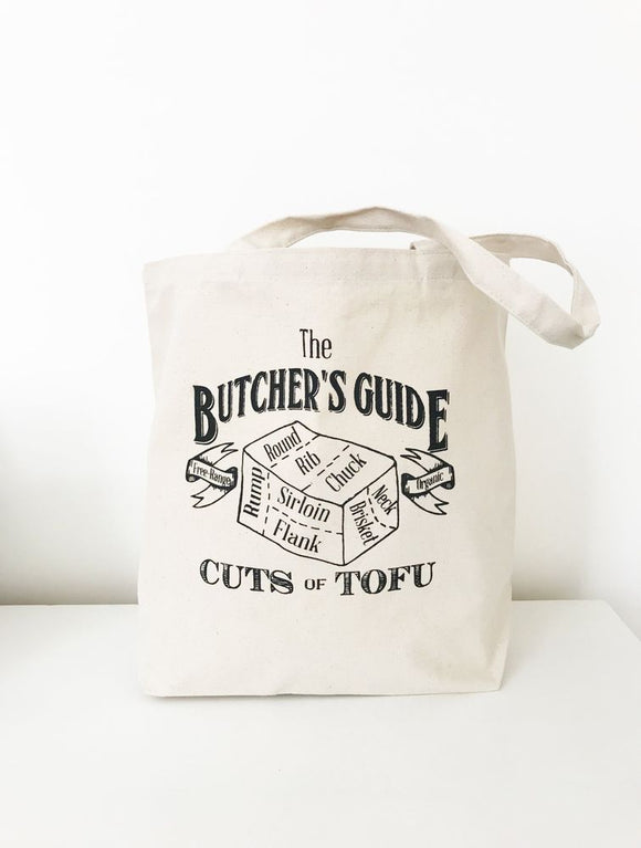 Tofu Butcher's Guide Farmer's Market Tote