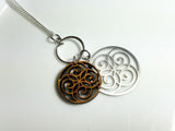 Swirl Charm Necklace