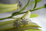 Lotus Blossom Earrings in stainless steel